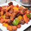 Peppered Gizzard Platter with Smoked Plantain or Fries